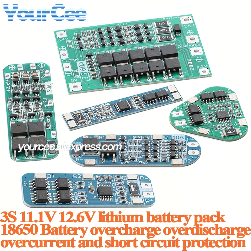 2Pcs/1Pc 3S 11.1V 1…