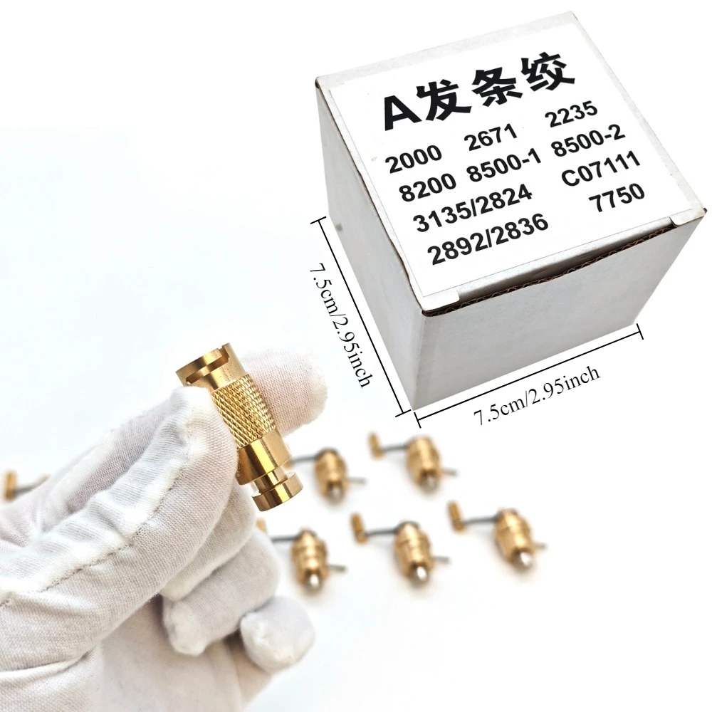 

Набор намотки головной пружины, латунный инструмент для ремонта часов, набор для ремонта наручных часов, инструменты для часовщика «сделай сам», инструмент из легированной стали, ручной инструмент для ручного намотки