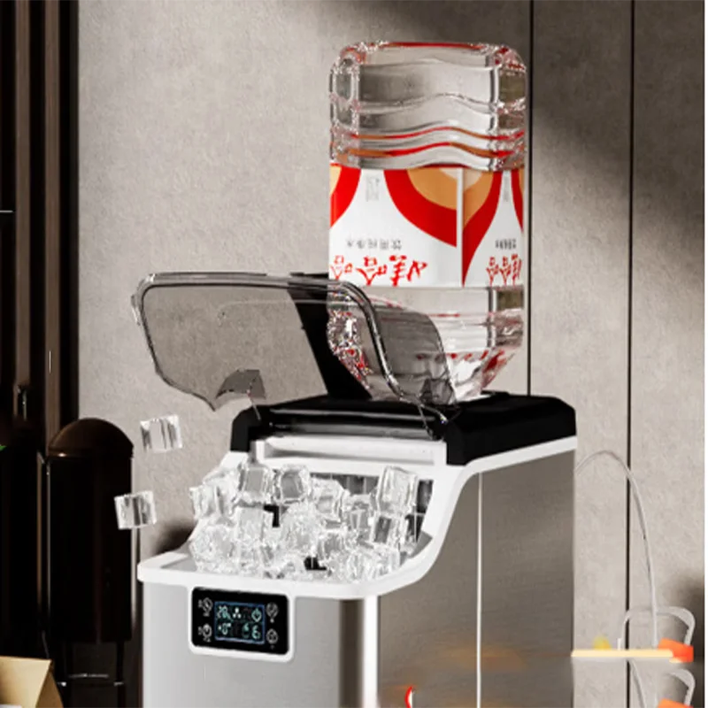 New Popular Ice Maker Automatic Water Intake Mini Ice Maker Cube Household