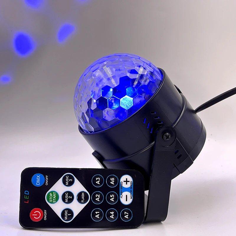 

New Disco Ball Party Lights with Remote DJ Lighting, Stage Light for Home Dance Parties Birthday Karaoke Stocking Stuffers
