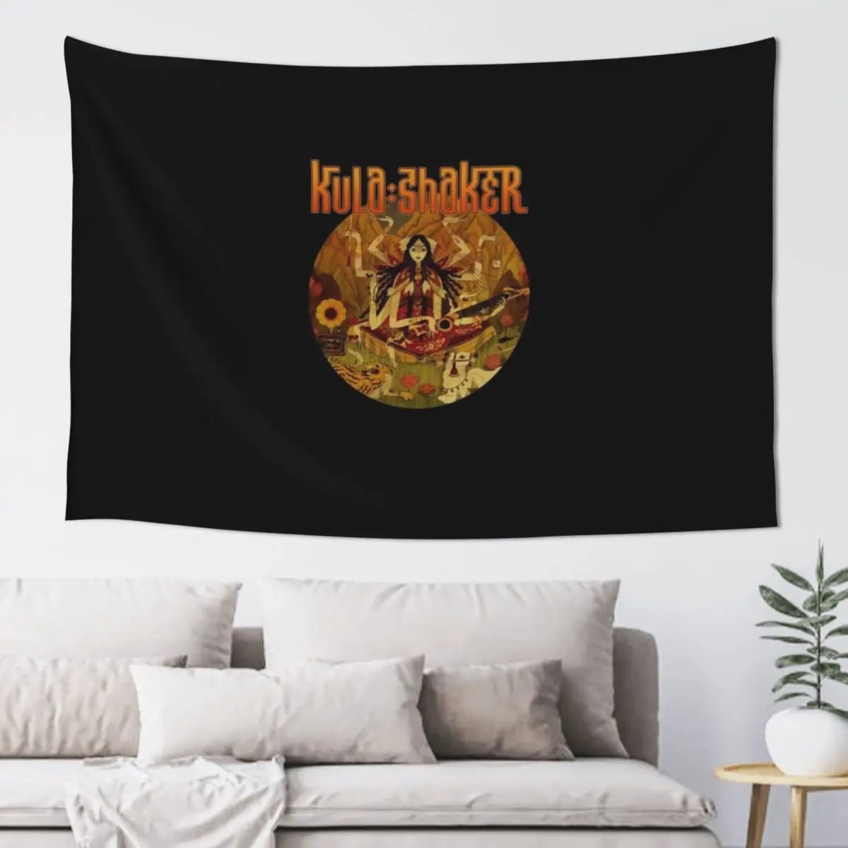 

KULA SHAKER BAND Tapestry Cute Room Things Decoration For Bedroom Room Aesthetic Decoration Wall Tapestry