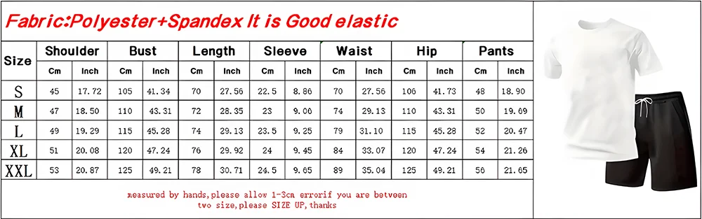 Summer Men's Casual Two-piece Set Round-neck Short-sleeved T-shirt and Sports Shorts for Outdoor Activities