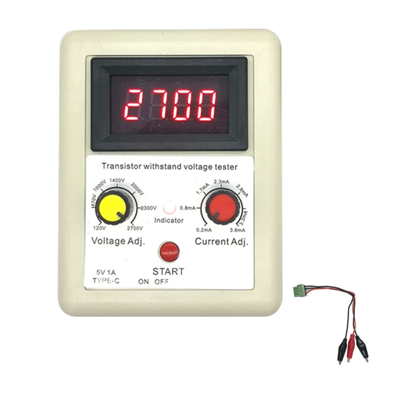 Voltage Capability IGBT Transistor Tester MOS Triode Diode LED Voltage Capability Tester Withstand Voltage Testingtool Durable A