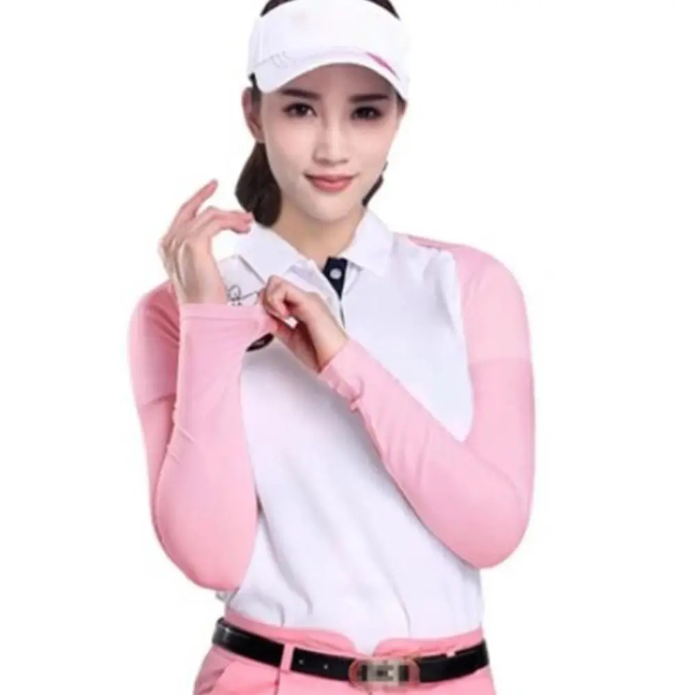 4PCS Polyester Spandex Cooling Shawl Arm Sleeves Soft Flexible Sun Protection Shawl Sleeves Lightweight Breathable