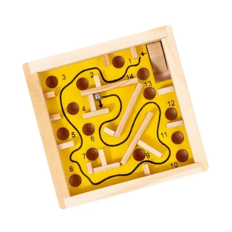 A5YC Marble Maze Balance Board เกมของเล่นสำหรับเด็กการเรียนรู้การศึกษาในช่วงต้น