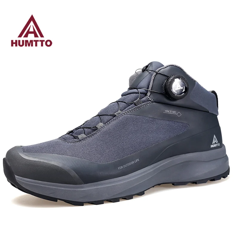 HUMTTO Hiking Shoes Men Outdoor Climbing Camping Hunting Boots Mountain Trekking Sneakers Women's Tactical Wakling casual shoes