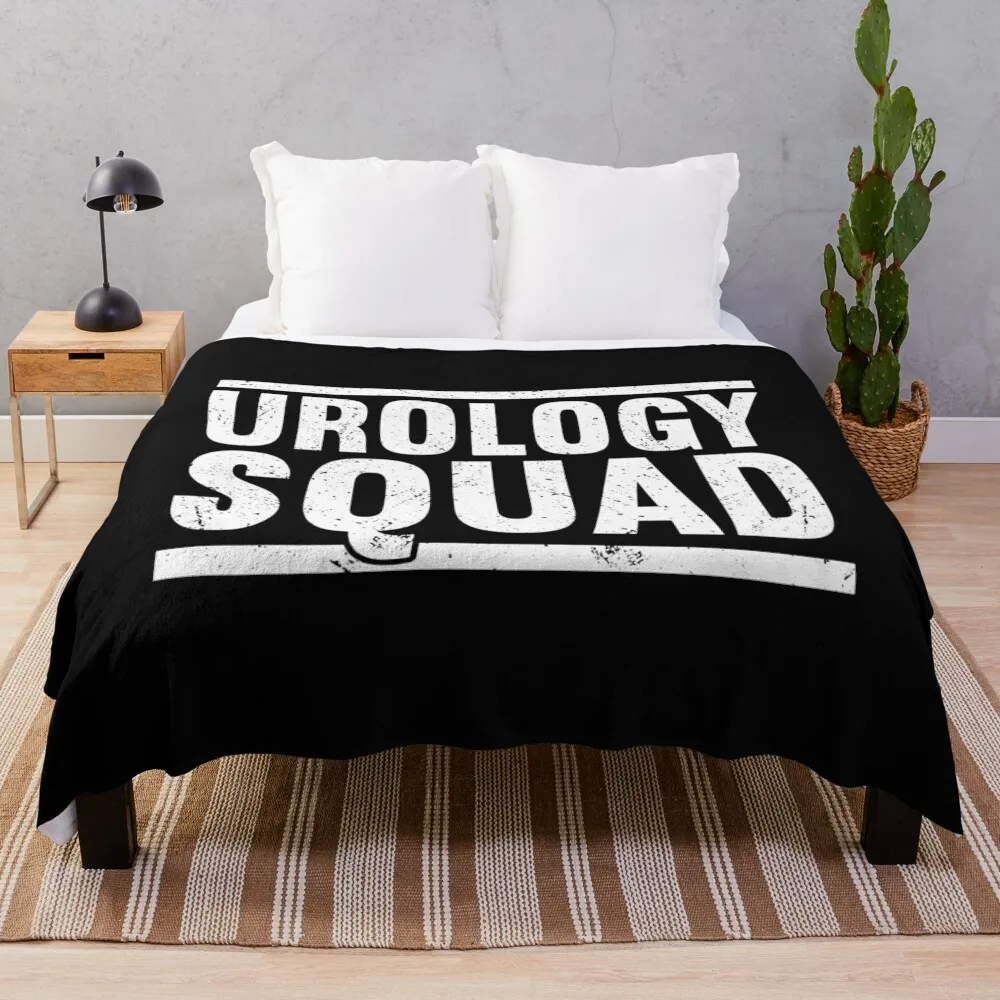 

Urology Squad Urologist Throw Blanket Giant Sofa Decorative Sofas Blankets