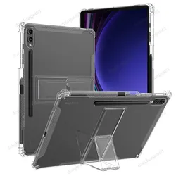 Pen Slot Soft Clear Case For Samsung Galaxy Tab S9 FE 10.9