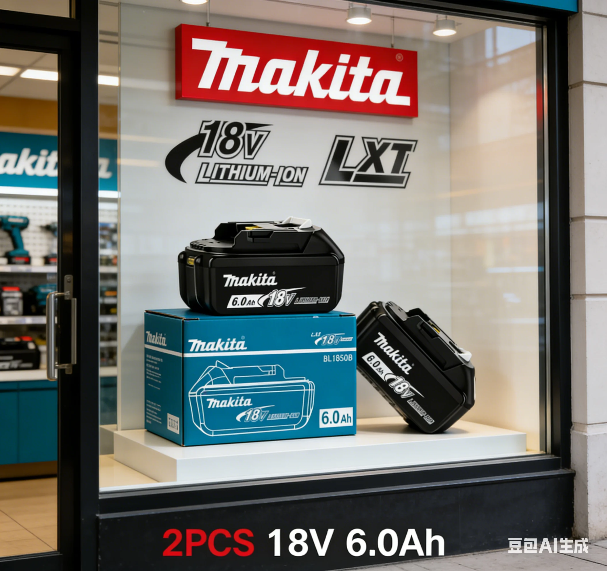 

Original Makita BL1860 18V 6AH Battery Power Tool Lithium ionMakita BL1840 BL1850B BL1860B electric tool battery, 18V charger
