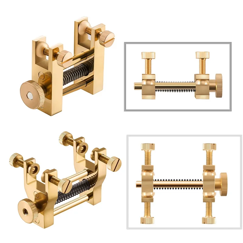 

B48B-Violin Edge Clamp Luthier Fiddle Cello Guitar Edge Clip Cracks Sides Bulid For Luthier Wood Repairing Cracks Close Tool