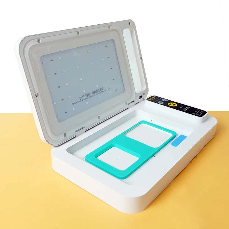 ช่าง S30 UV Curing สูญญากาศลามิเนตสำหรับโค้งตรงหน้าจอโทรศัพท์มือถือสีเขียวน้ำมัน Fast Curing OCA ฟิล์ม