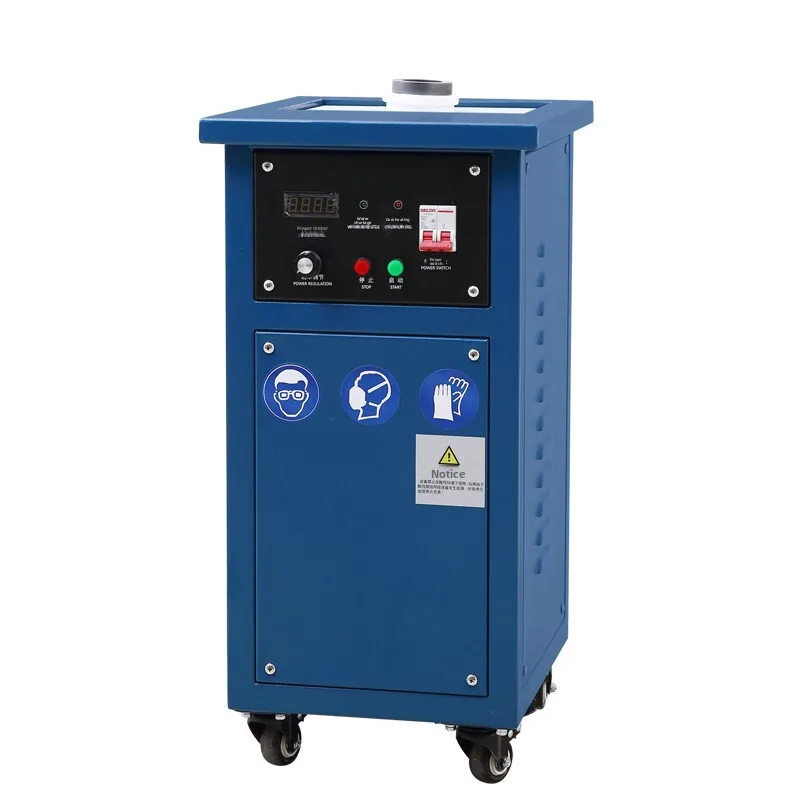 고주파 소형 수직 220V 금은 정제 보석 장비 유도 가열 용광로