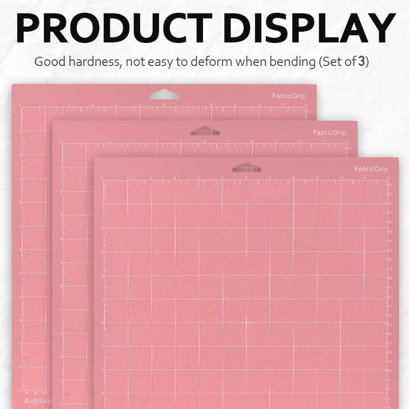3 шт. разных цветов Cameo 4 режущий коврик, гравировальная машина, базовая пластина для Cricut/Cameo 4 режущий плоттер, базовая пластина 12*12 дюймов