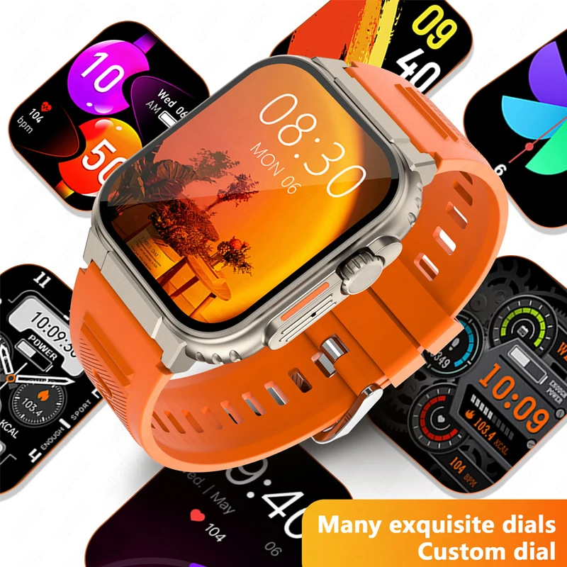 ساعة ذكية عالية السعة من LIGE  - مراجعة Smartwatch Latest Watches For Men وسعره