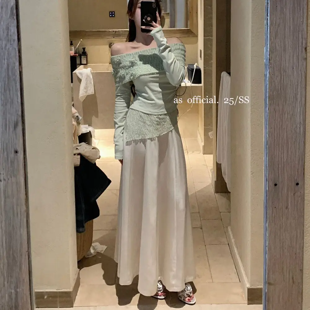   بلوزة نسائية أثيرية مرقعة من الدانتيل برقبة باردو مزينة بالزهور شفافة من الكروشيه على طراز الألعاب بلوزة أنيقة رومانسية #3