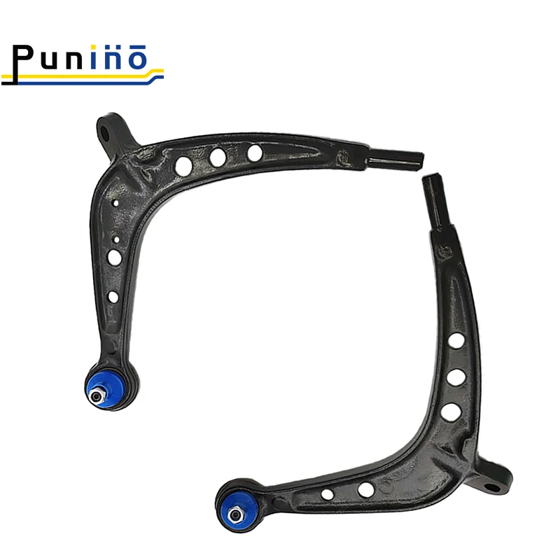 Punino 2pcs Front Lower Control Arm LH RH Pair for BMW 3 Series E46 325XI 330XI 2001 2002 2003 2004 2005 31121096221