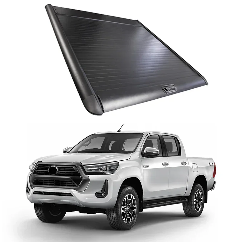 

ApolloHigh Quality Other Exterior Accessories Pickup Truck Bed Cover Roller Lid Retractable Tonneau Cover For Hilux Revo Vigo