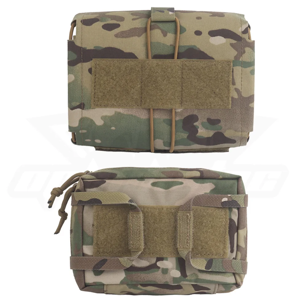 OphidianTac Horizontal Pull First Aid Pouch Molle Rapid/Quick Deploy First Aid Kit Pack EDC Bag Hiking and Hunting Equipment