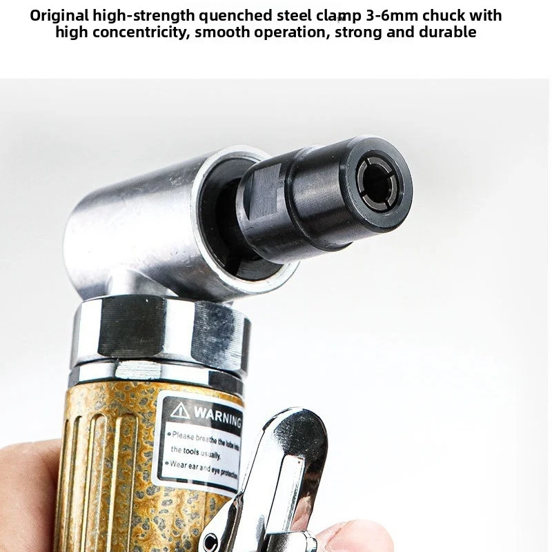 4123H Pneumatic carving grinder 90 degree grinder L-type pneumatic polishing machine precision grinder