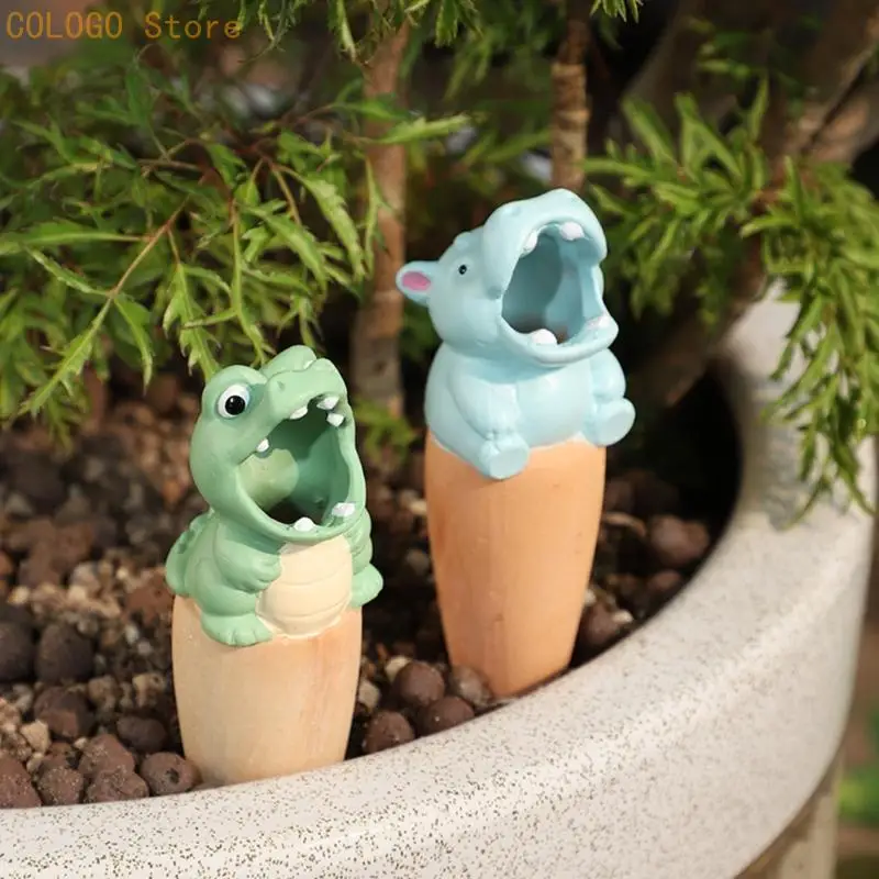 Clay Slow Watering Stakes Set of 6 for Pots and Herb Containers D0LD