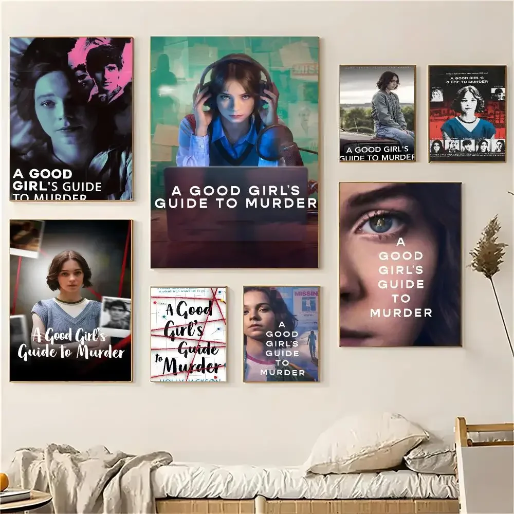 A Good Girl’s Guide To Murder TV Poster Self-adhesive Living Room Bedroom Party Bar Decor Moisture-proof Fade-resistant HD