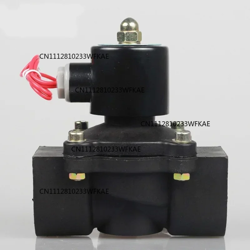 For DN08/10/15/20/25/32/40/50   AC 110V AC 220V DC 12V DC 24V Plastic normally closed solenoid valve water valve switching valve