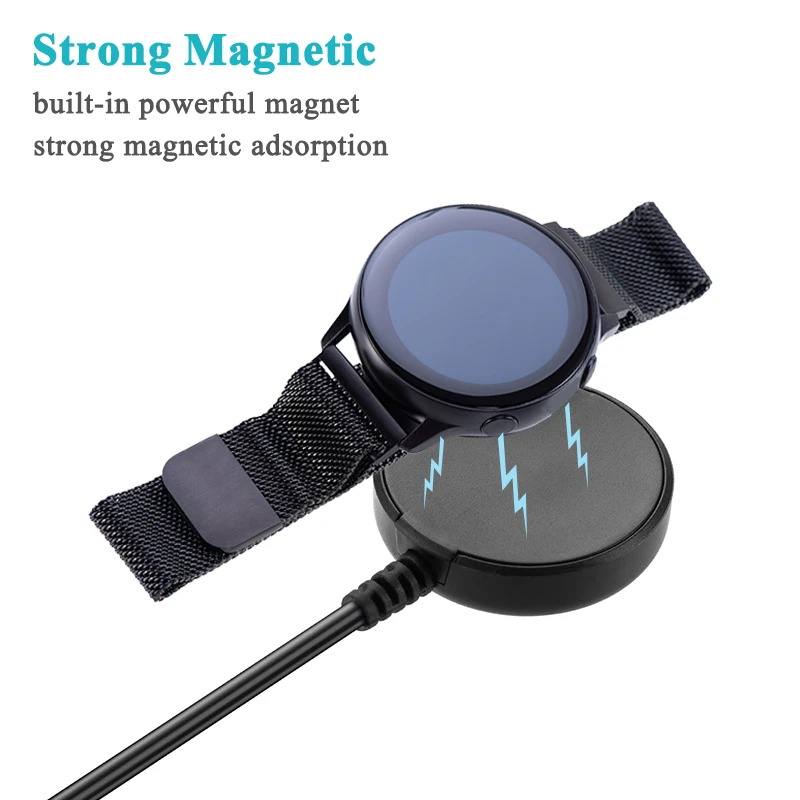 Watch Charger for Samsung Galaxy Watch6/6 Classic/5/5 Pro/4 Classic 4/3 USB Type C Wireless Charging Cable Charge Dock