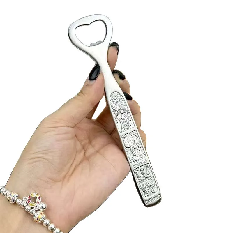 100Pcs/Lot Creative Stainless Steel Heart-shaped Bottle Opener For Bars Beer Soda Beverage Drinks Wholesale