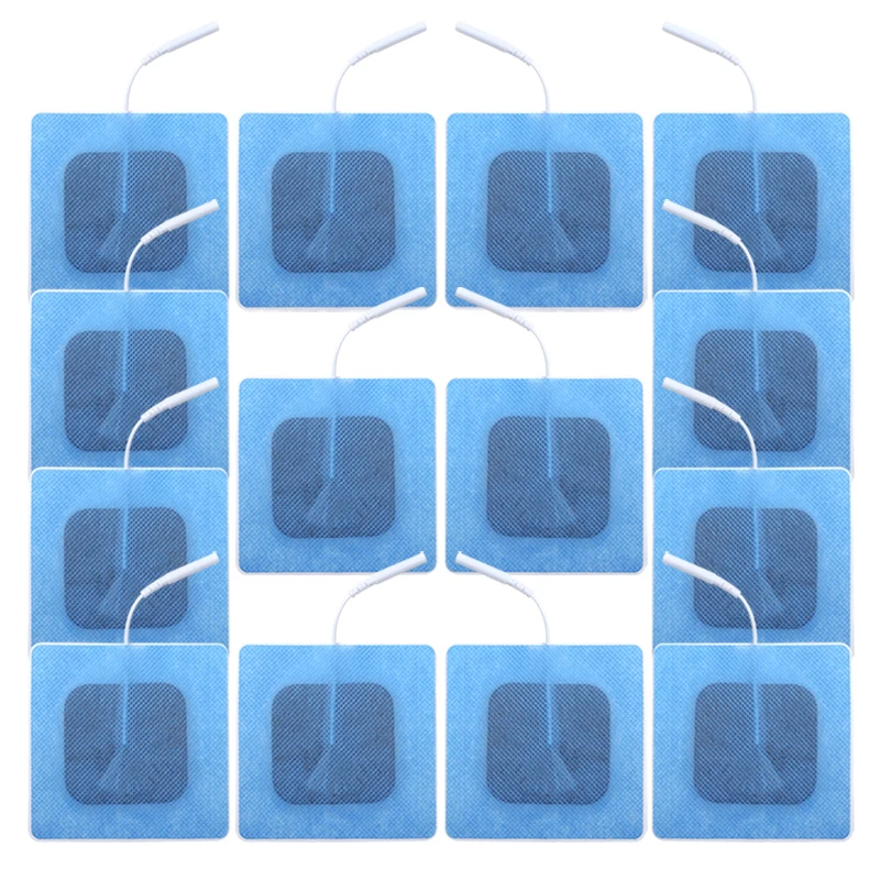 

Non-woven Fabric Self-Adhesive TENS EMS Electric Massager Replacement Patches Physiotherapy Electrodes Pads for Pain Relief