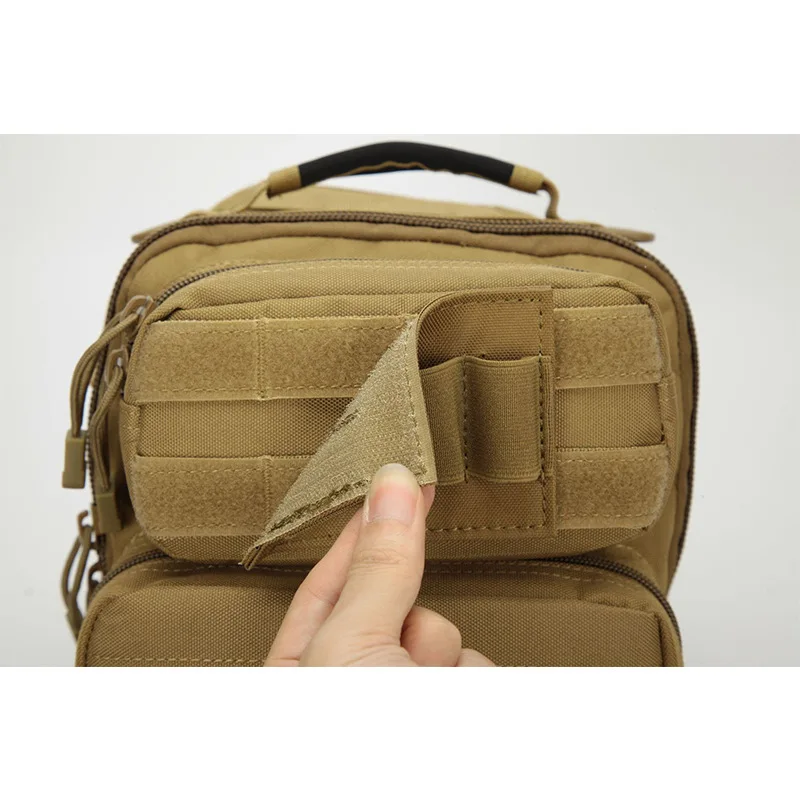 Tactical Nylon Ammo Carrier 12/20Ga Shotgun Shell 4 Round Molle Magazine Pouch Panel with Flashlight & Pen Organizer Outdoor Gea view 6