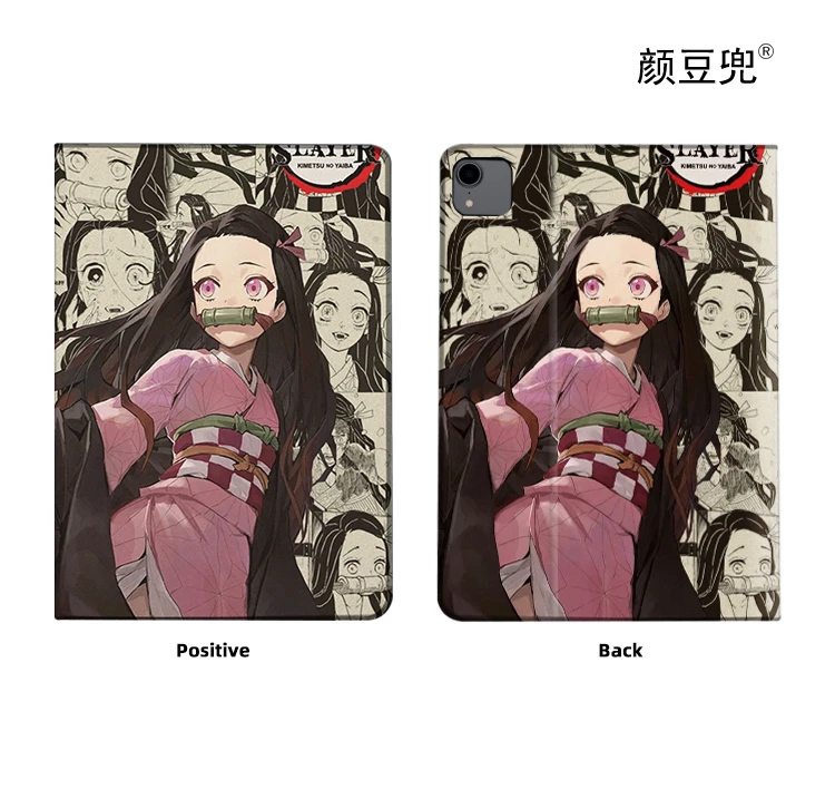 Anime Kamado Nezuko Case For iPad 10.2 7th 8th Air 2 3 Mini 2 3 4 5 6 Case Luxury Silicone For iPad Air 4 5 Pro12.9