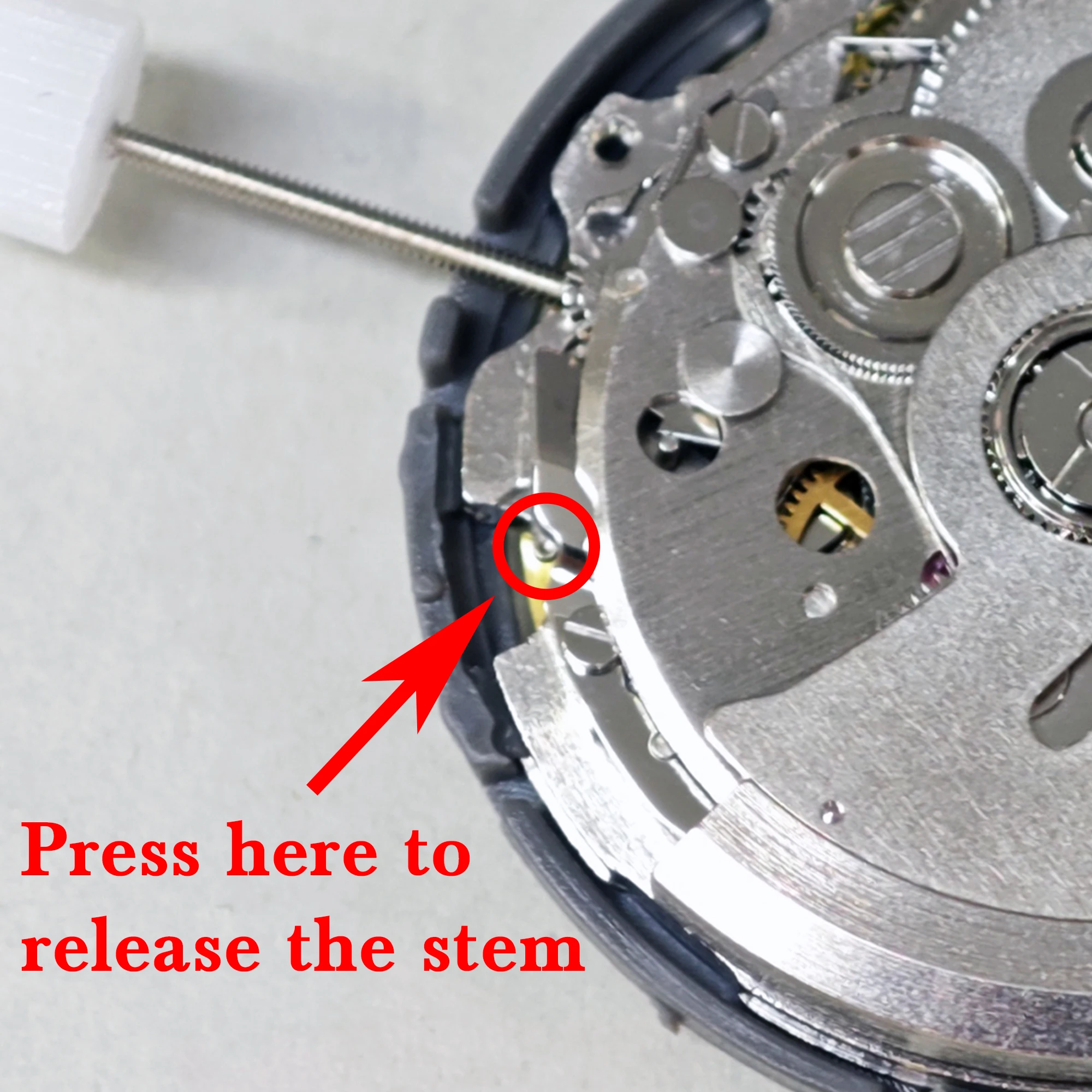 China NH36A Crown 3/3.8/4.2 NH36 Automatic Movement Replacement Parts with Date and Week Calendar view 2