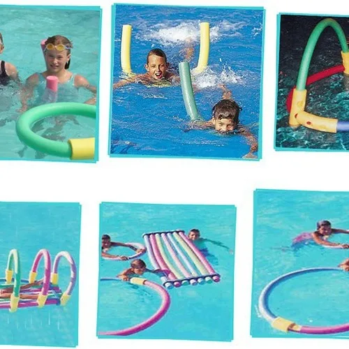 Swimming Pool Noodle Float Aid Swim Noodles Ring Foam Buoyancy Stick Useful For Kids Adult Pool Play Outdoor Accessories