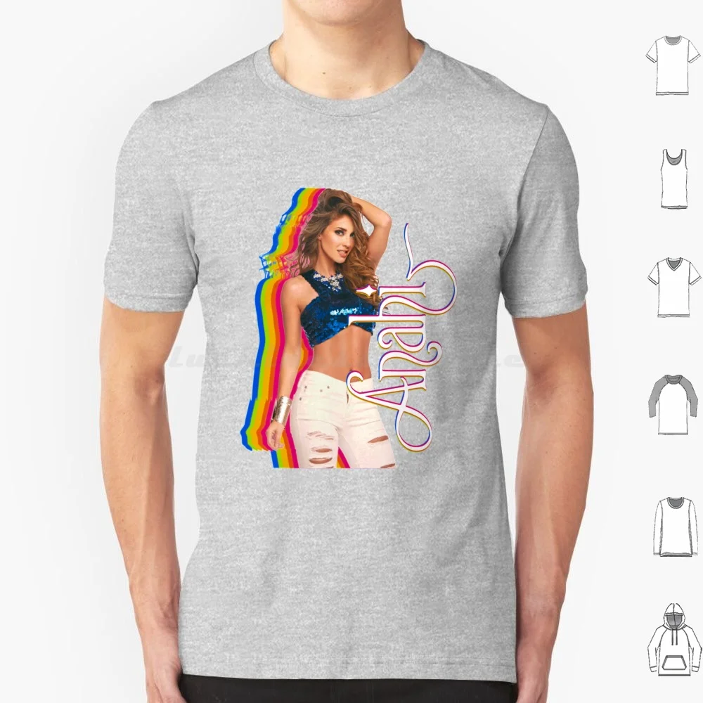 Camiseta Anahí-Rbd de algodón para hombre y mujer, estampado DIY, Anahi Rbd Rebel, actriz, cantante, México, Mia Colucci, My Delirium