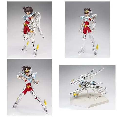 Original Bandai in Stock Saint Seiya EX Saint Cloth Myth 15th Anniversary Pegasus Anime Figure Model Toy Action Figure Toy Gift