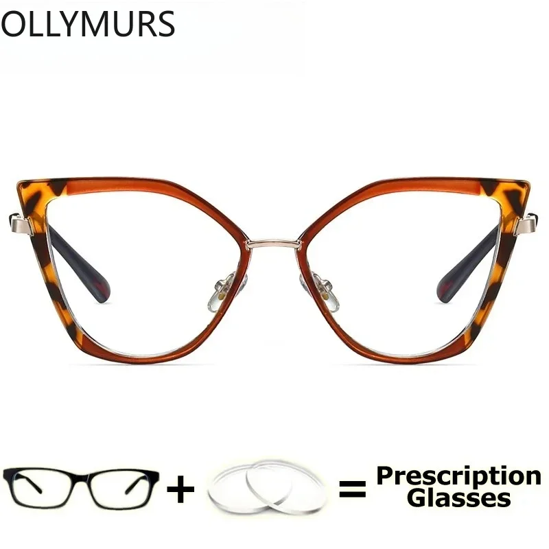 

KIZN очки по рецепту женские прозрачные линзы для близорукости очки для чтения для пресбиопии мультифокальные прогрессивные очки для женщин