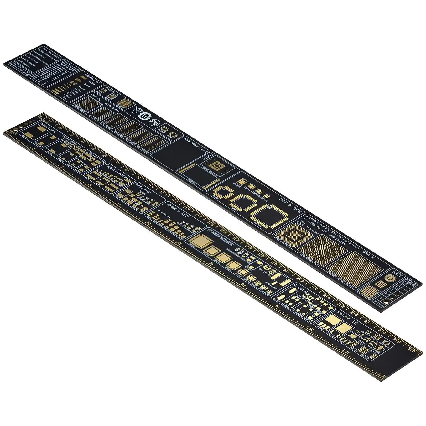 Penggaris PCB Penggaris Teknik Unit Paket PCB 15CM 20CM 25CM 30CM