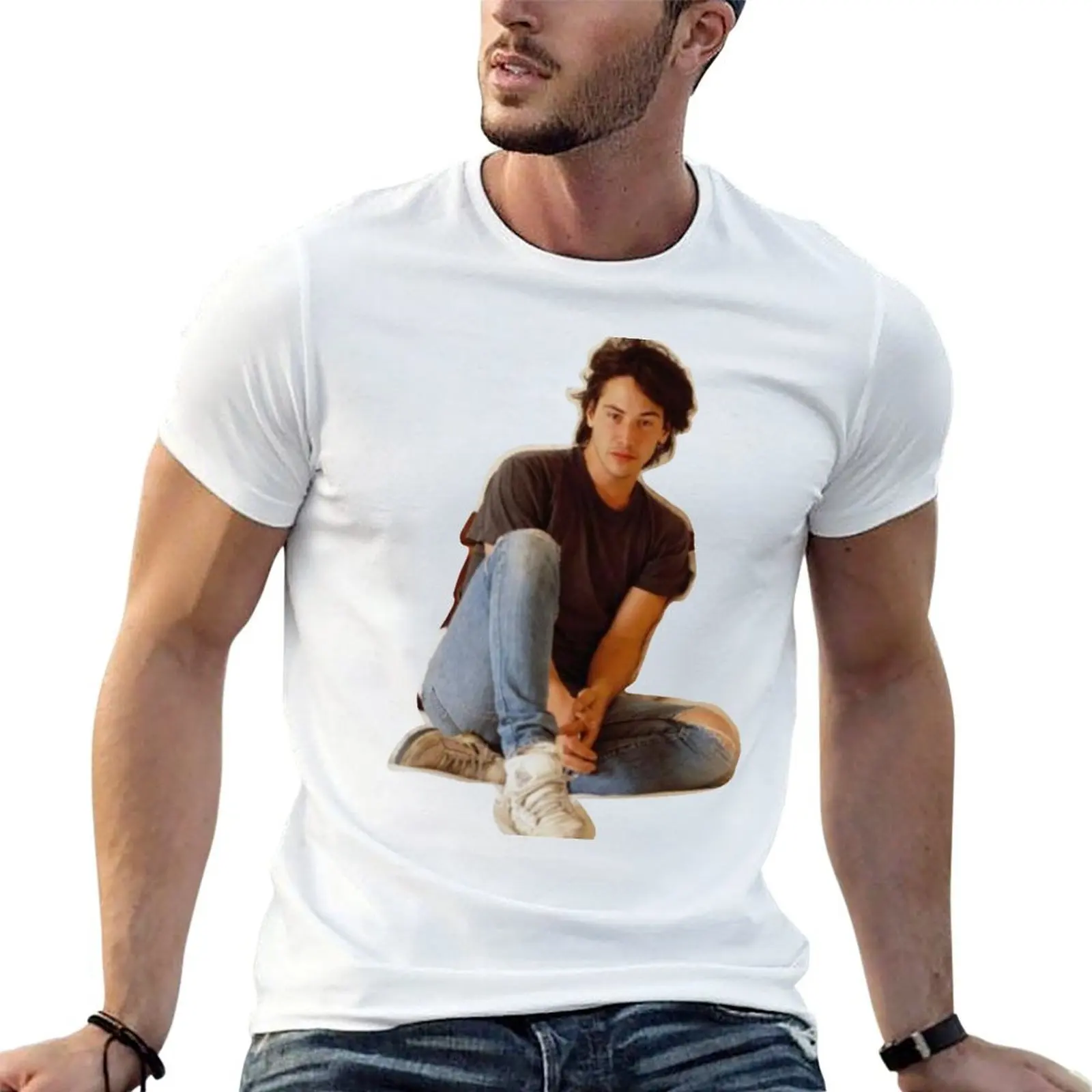 

Dreamy Keanu T-Shirt t shirts for man cotton funny man t shirt cotton T-Shirt