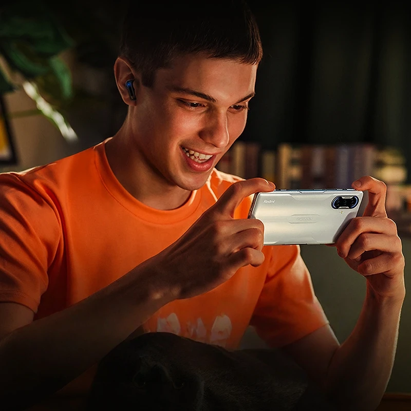 TWS سماعة رأس لاسلكية بلوتوث 5.3 GM40 الكمون المنخفض سماعة الألعاب ستيريو الصوت سماعة حياة طويلة HiFi وضع مزدوج سماعة الموسيقى