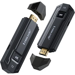 Lemorele Wireless HDMI Transmitter Display Receiver 4K Display Extender AV Adapter for Laptop TV Projector Monitor Live Stream