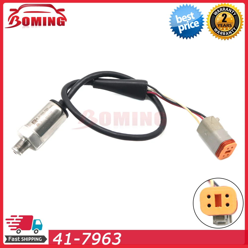 Car New High Quality Transducer HP Pressure Sensor 41-7963  For Thermo King 0-200 psi 417963 41 7963