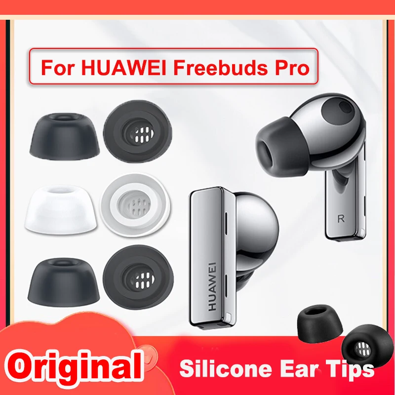 Original Silicone Replacement Earbud Tips For Huawei FreeBuds Pro
