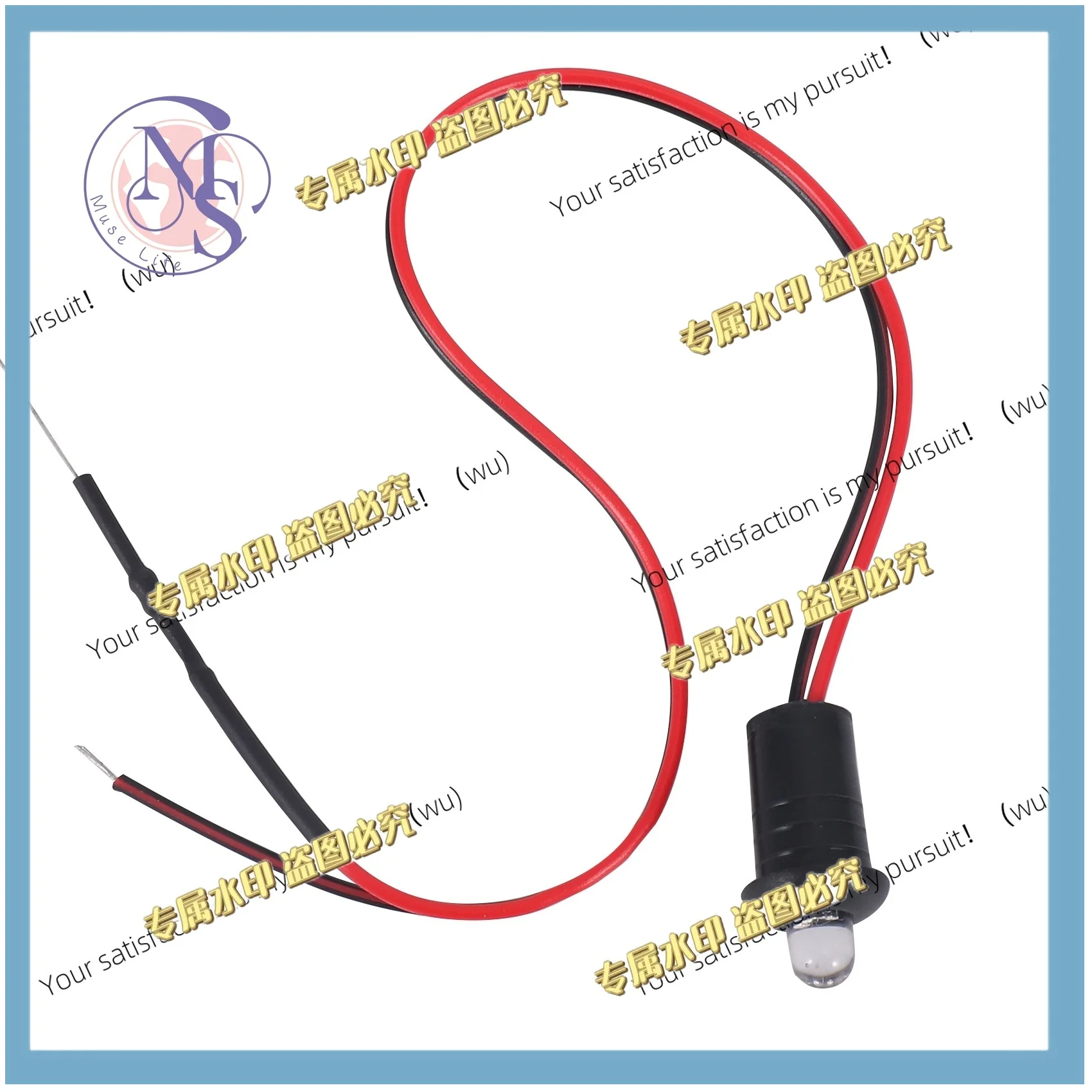 4pcs 12V Flashing Dummy Fake Car Alarm Dash Mount Led