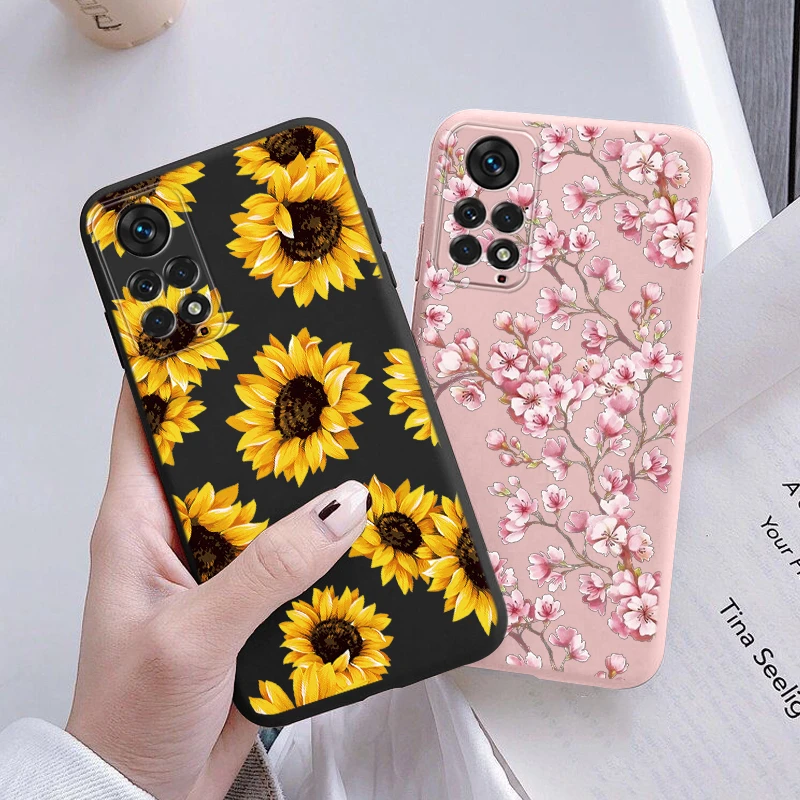 For Xiaomi Redmi Note 11 Pro Global Case Smiley Love Heart Cute Silicone Phone Back Cover Redmi Note11 4G 11S 11pro Pro+ Plus 5G