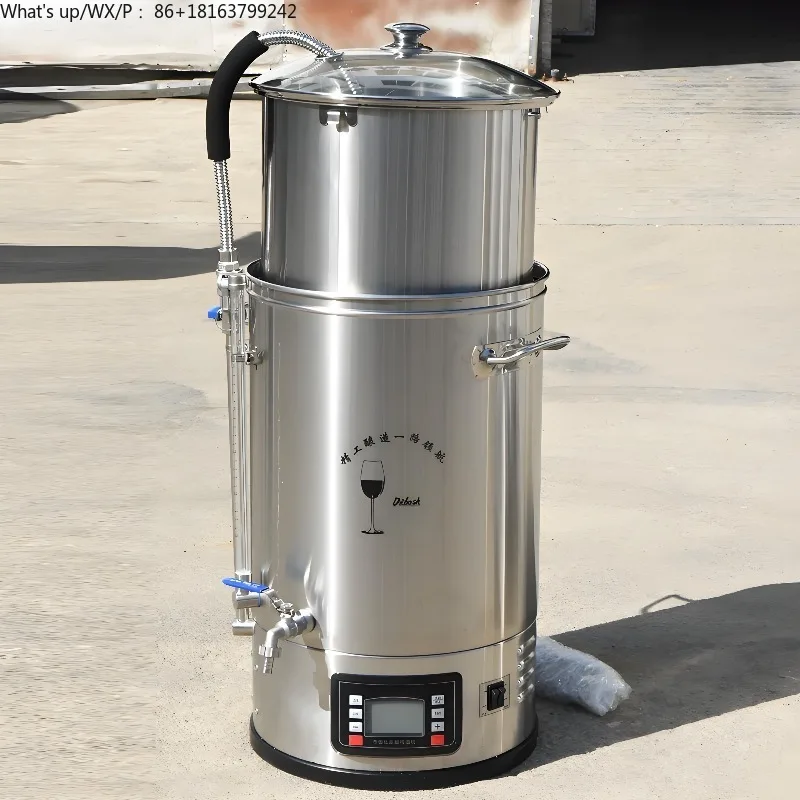 

40L Homebrew Electric Brew System for Beer Home Brewery Equipment Beer Machine Beer Maker All in One Microbrewery