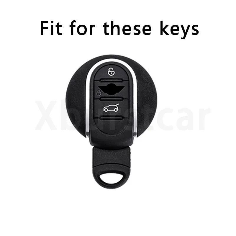 Transparent TPU Key Case Shell Fob Cover Protector for BMW MINI COOPER S ONE JCW F54 F55 F56 F57 F60 CLUBMAN COUNTRYMAN view 2