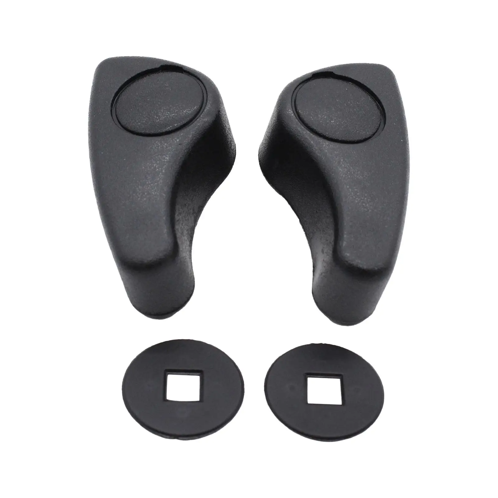 2Pcs Seat Handle Adjustment Grip Lever Repair Parts Compatible Easy to Install 7701207182 for Renault Trafic MK2 2001-2014