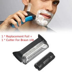 1 Set Original High Quality Shaver Replacement Foil And Blade For Braun 10B Shaver Foil Screen & Cutter Head