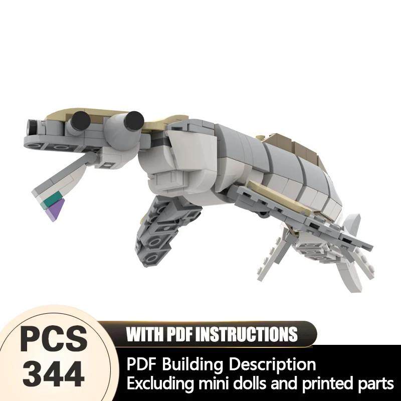 

Creators Animal Series Model MOC Building Bricks Giant Creature Modular Technology Gifts Holiday Assemble Children Toys Suit