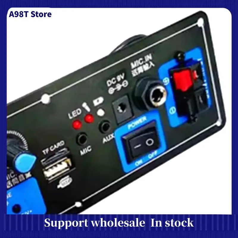 

A98T 20 Вт плата усилителя мощности 7,4 В аудио материнская плата Bluetooth запись радиодекодер для динамика